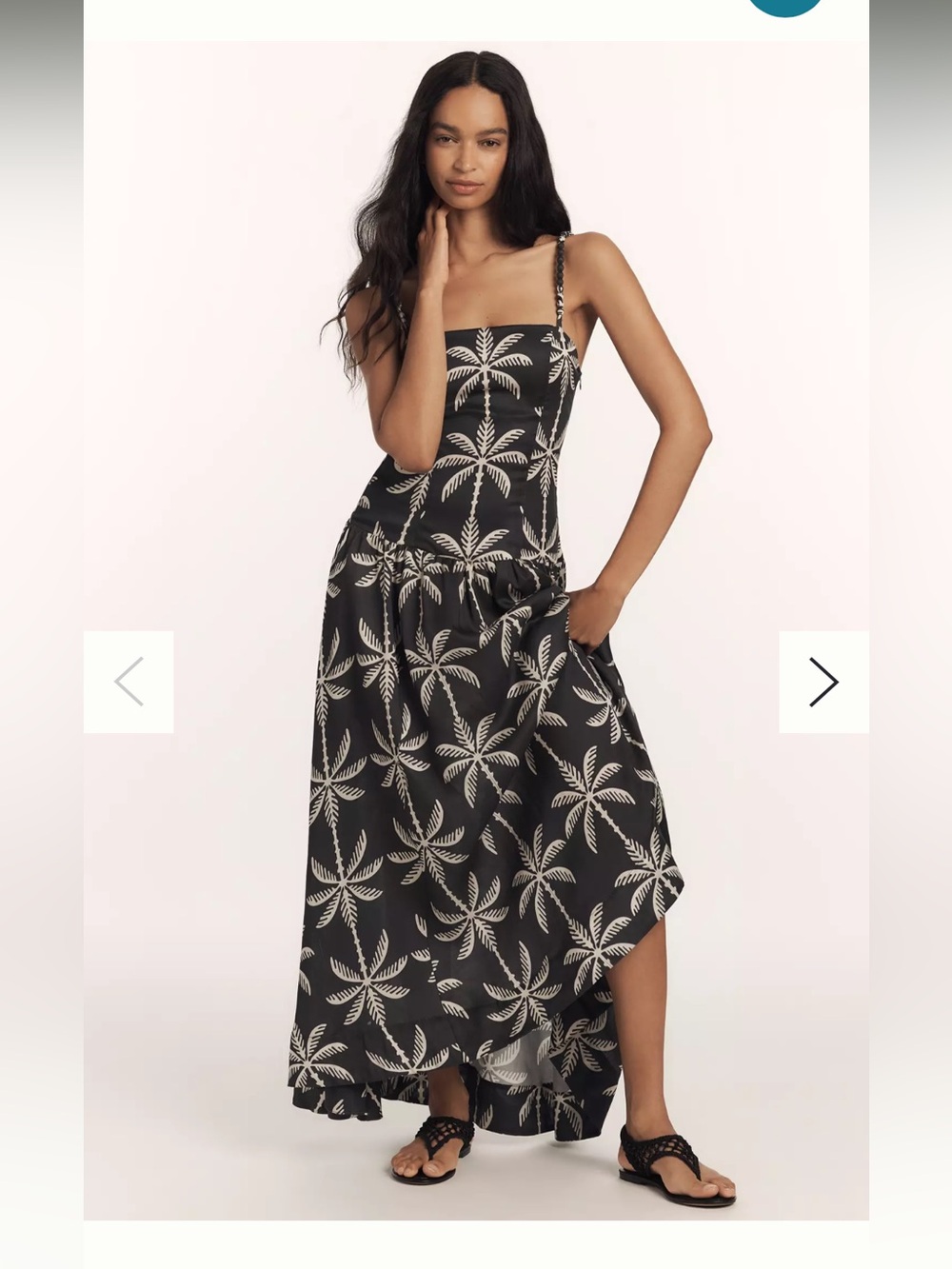 La Maise Studio Abena Drop Waist Dress